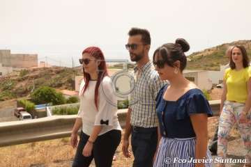 La Breña procesiona a sus patronos con la polémica de la gala Drag Queen aún latente (Foto Francisco Javier Santana)